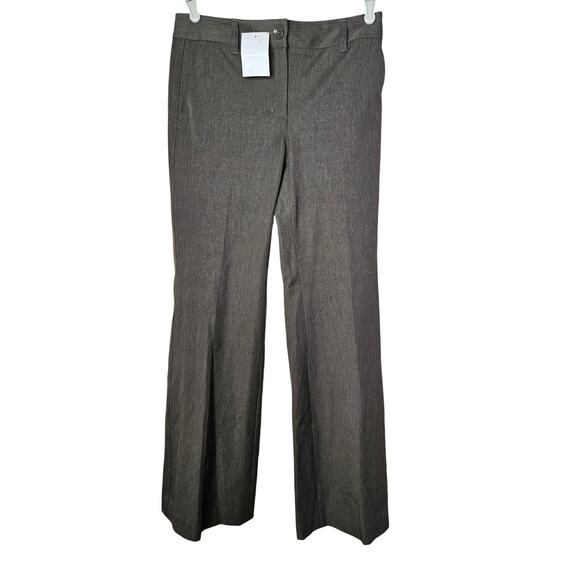 NEW Talbots 4 Stretch Career Pant Trouser Gray Minimalist Professional - Picture 1 of 5